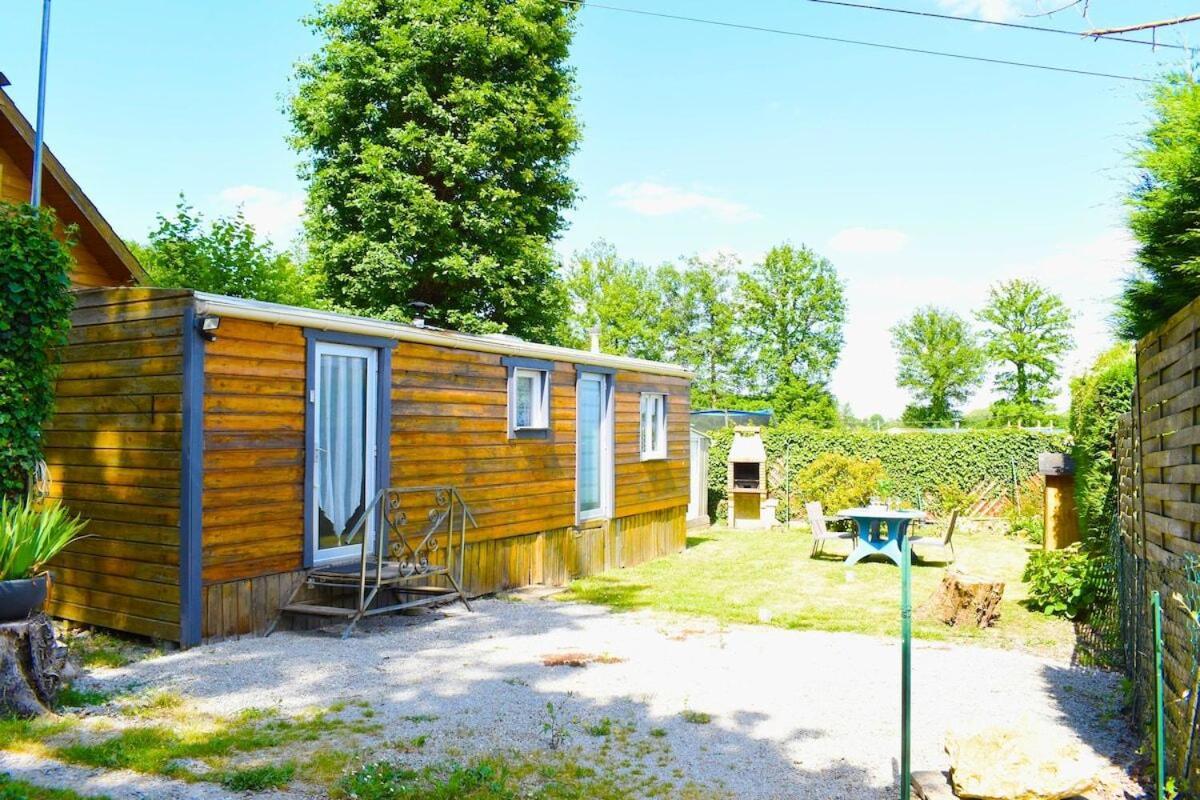 Le Mobil Home Du Bois Du Buc Saint-Julien-de-la-Liegue Exterior photo